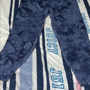 Pink top and seamless leggings